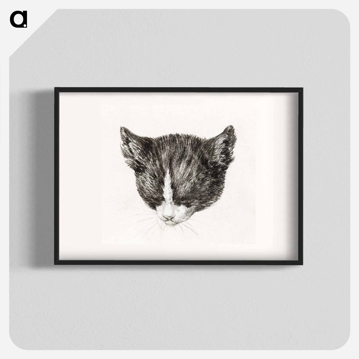 Sketch of a cat - ジャン ベルナール Poster.