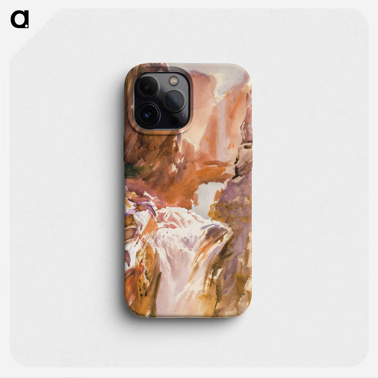Mountain Torrent - John Singer Sargent Phone Case.