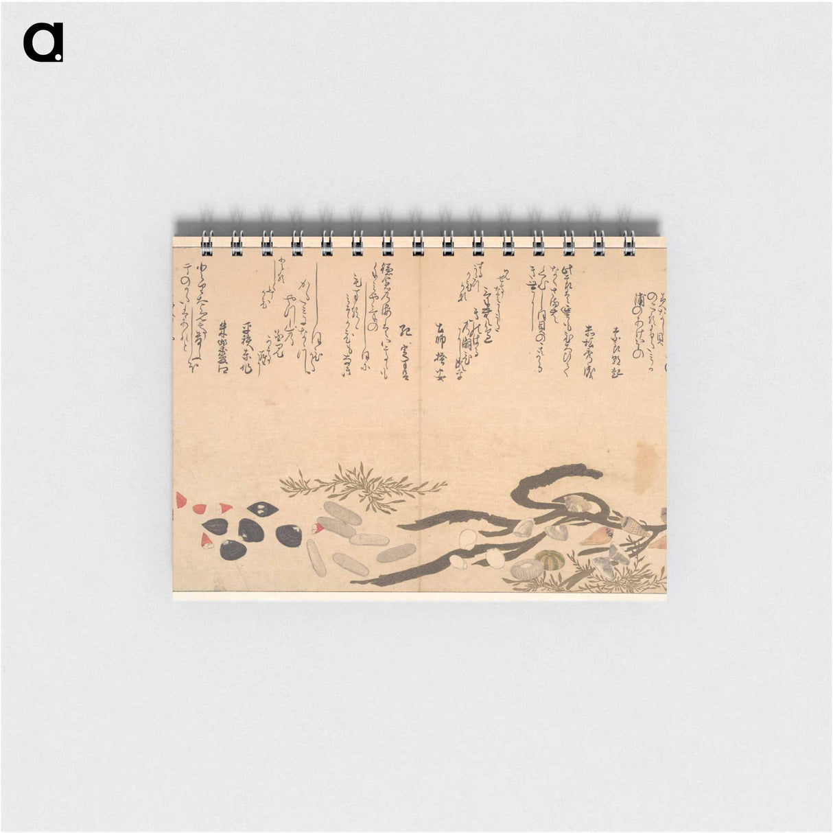 Shells under Water - 喜多川 歌麿 Memo.