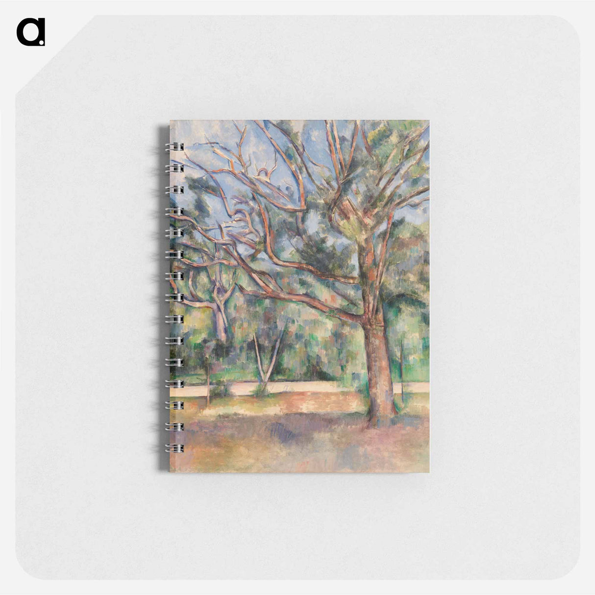 Trees and Road - ポール セザンヌ Memo.