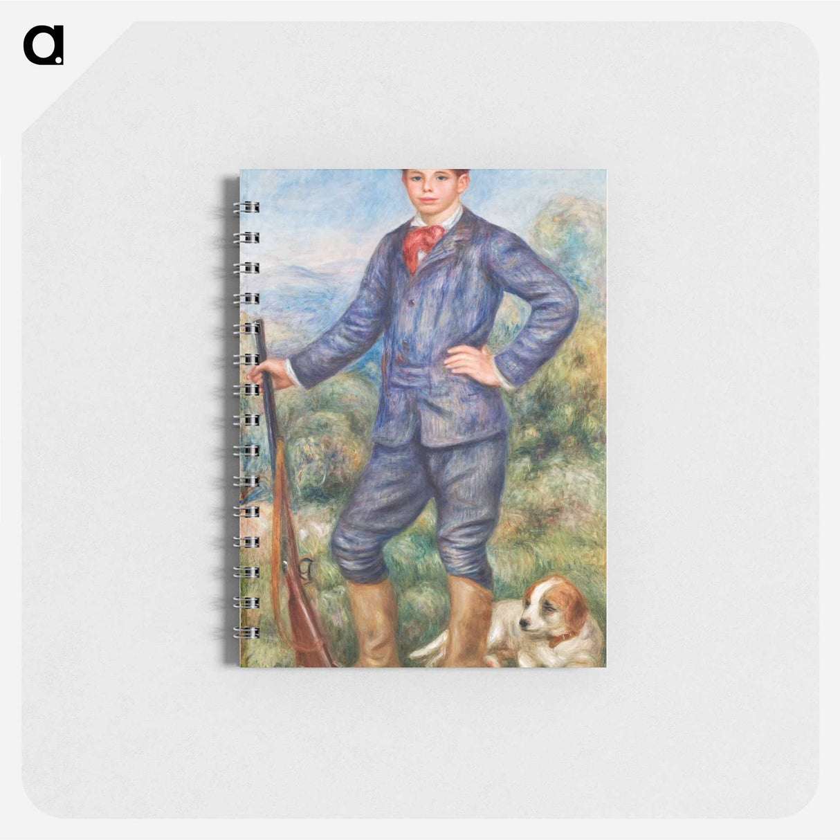 Jean as a Huntsman - ピエール オーギュスト ルノワール Memo.