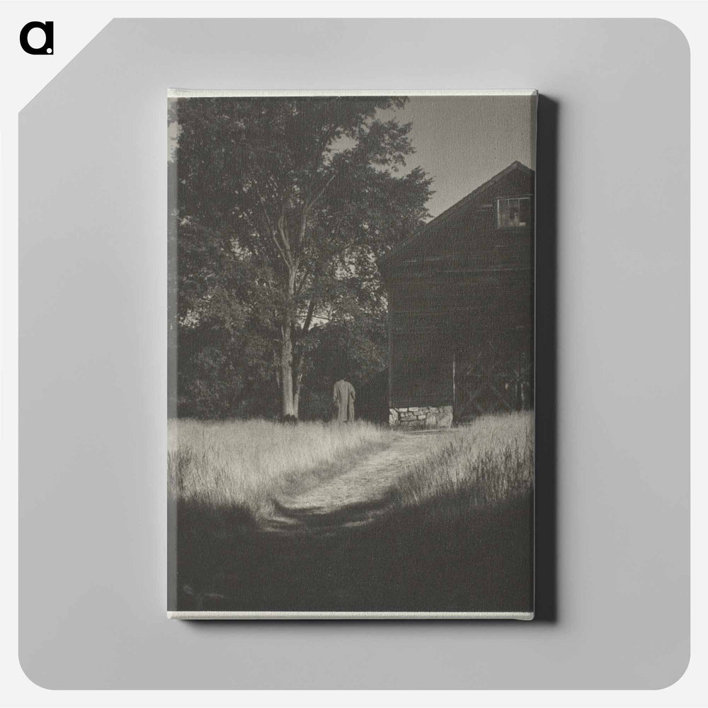 Barn, Lake George - アルフレッド スティーグリッツ Canvas.