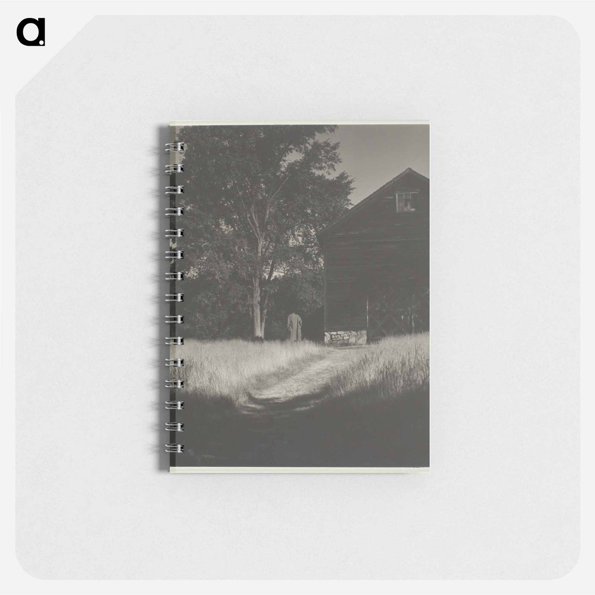 アートメモ帳-Barn, Lake George - アルフレッド スティーグリッツ Memo.