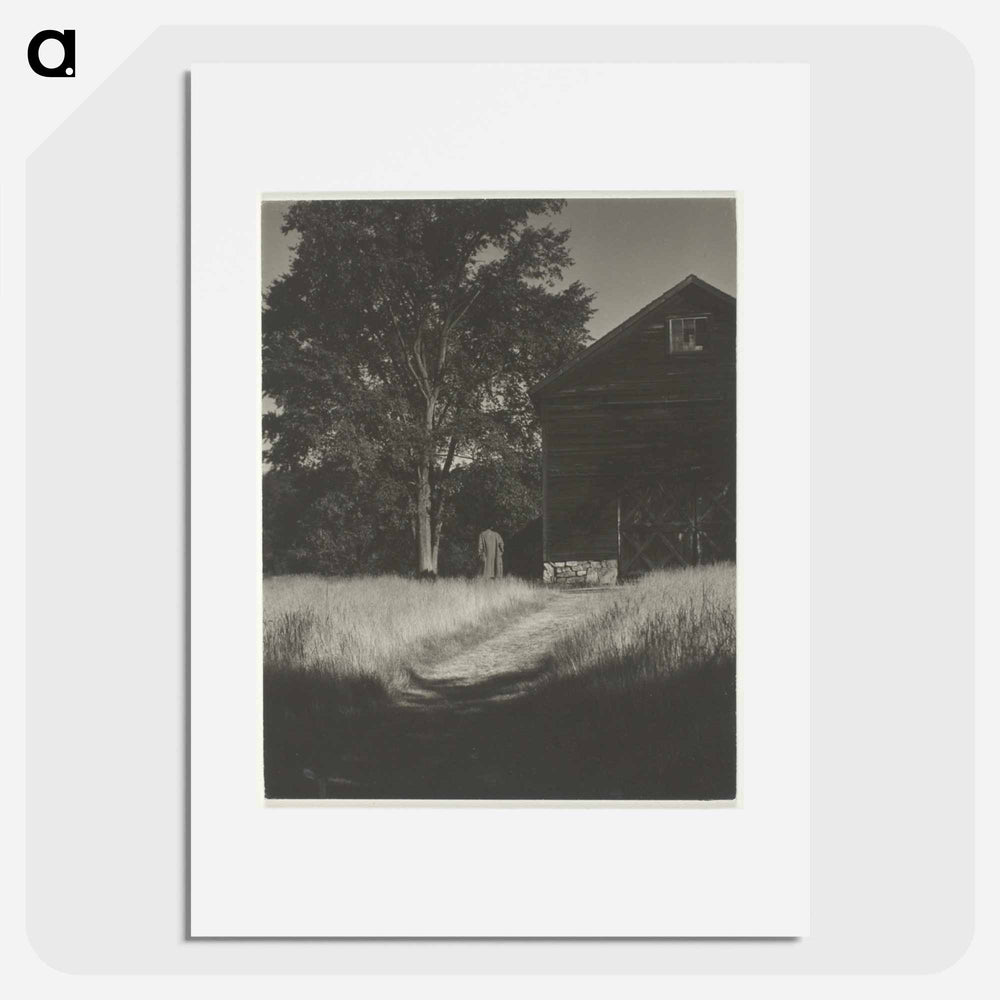 Barn, Lake George - アルフレッド スティーグリッツ Poster.