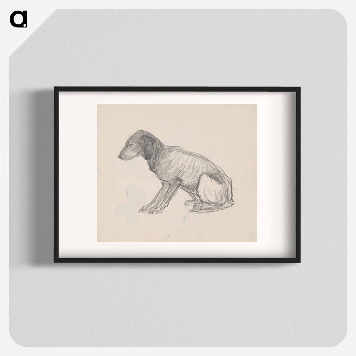 Sketchbook 14 dog - アーノルド ピーター ワイズ クビンチャン Poster.