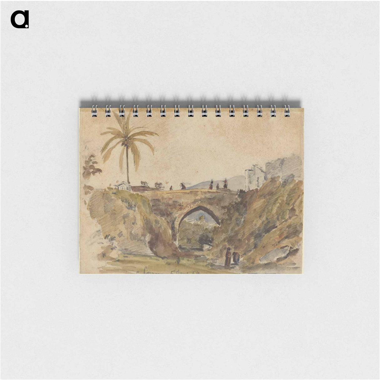 アートメモ帳-Bridge at Caracas - カミーユ ピサロ Memo.