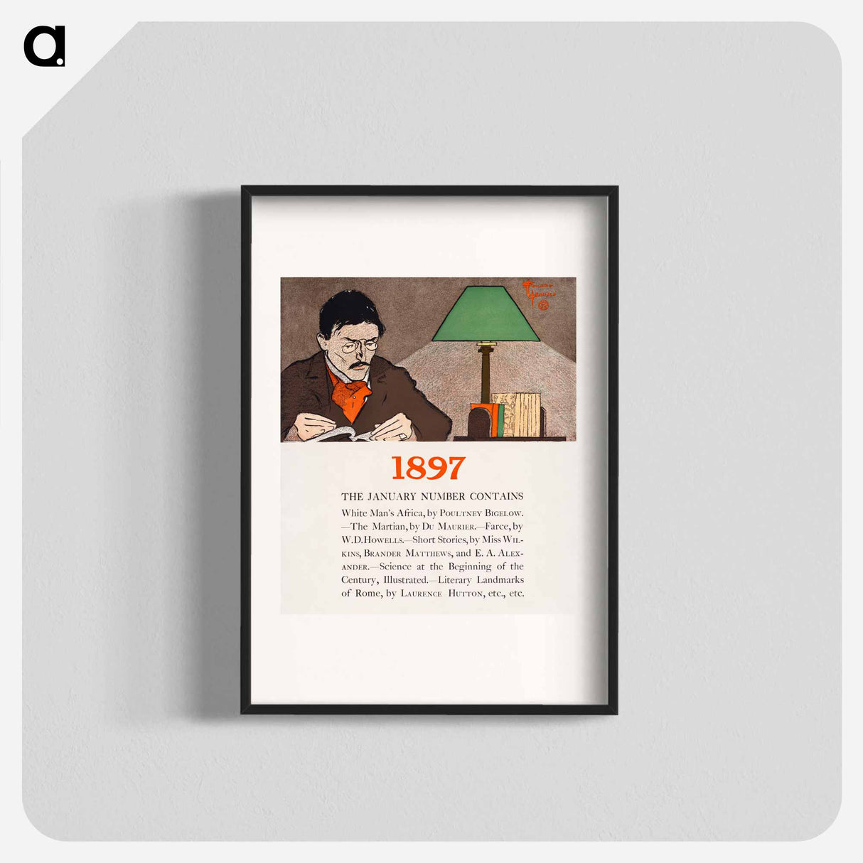 January print - Edward Penfield Poster.