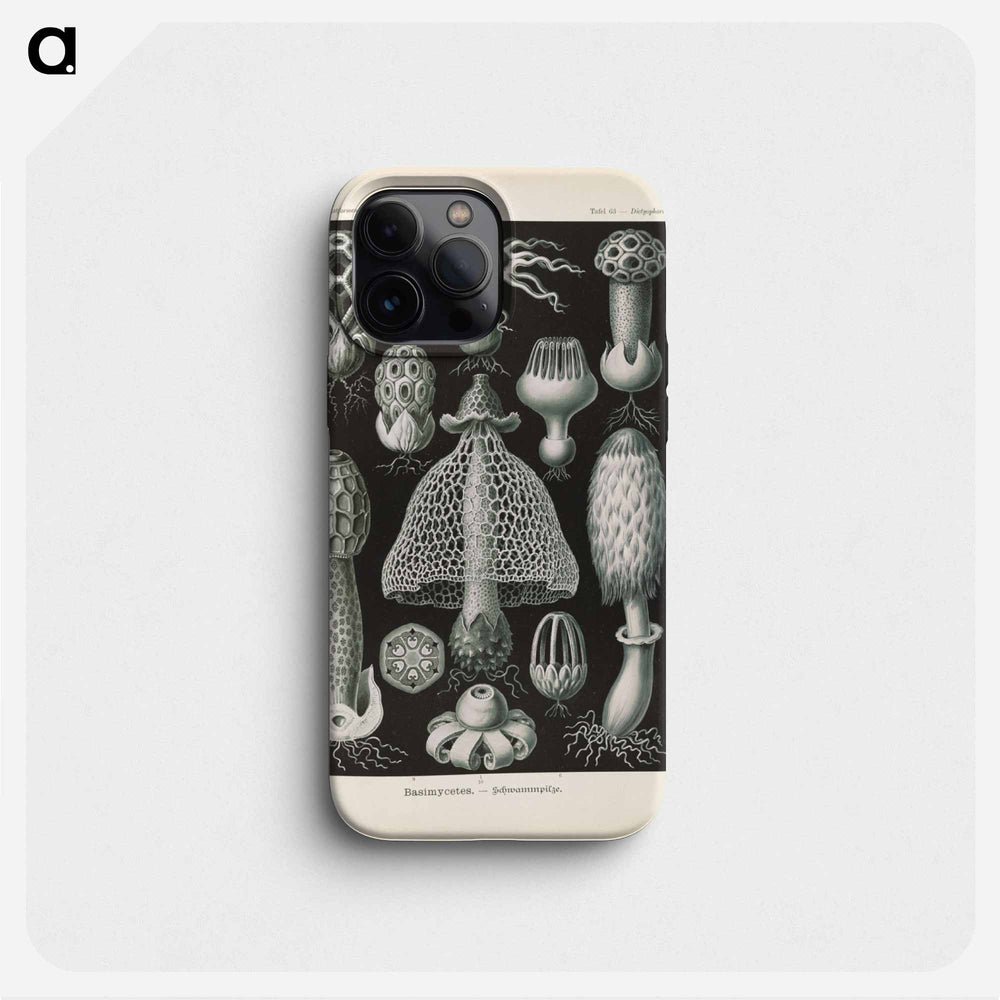 Marine life illustration - エルンスト ヘッケル Phone Case.