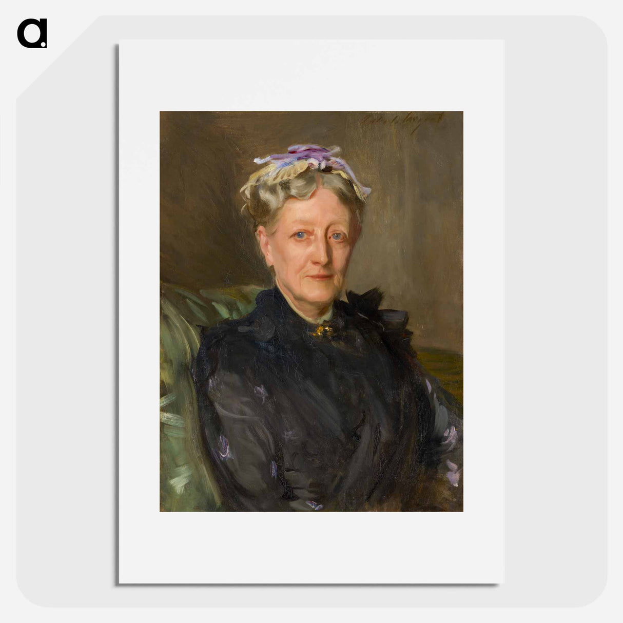 Mary Eliza Mead by John Singer Sargent - John Singer Sargent Poster.
