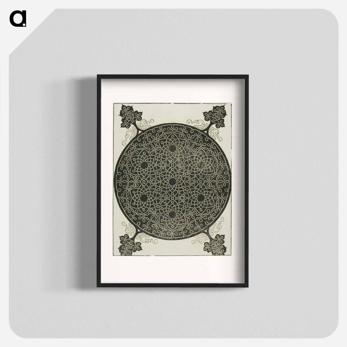 The Sixth Knot - アルブレヒト デューラー Poster.