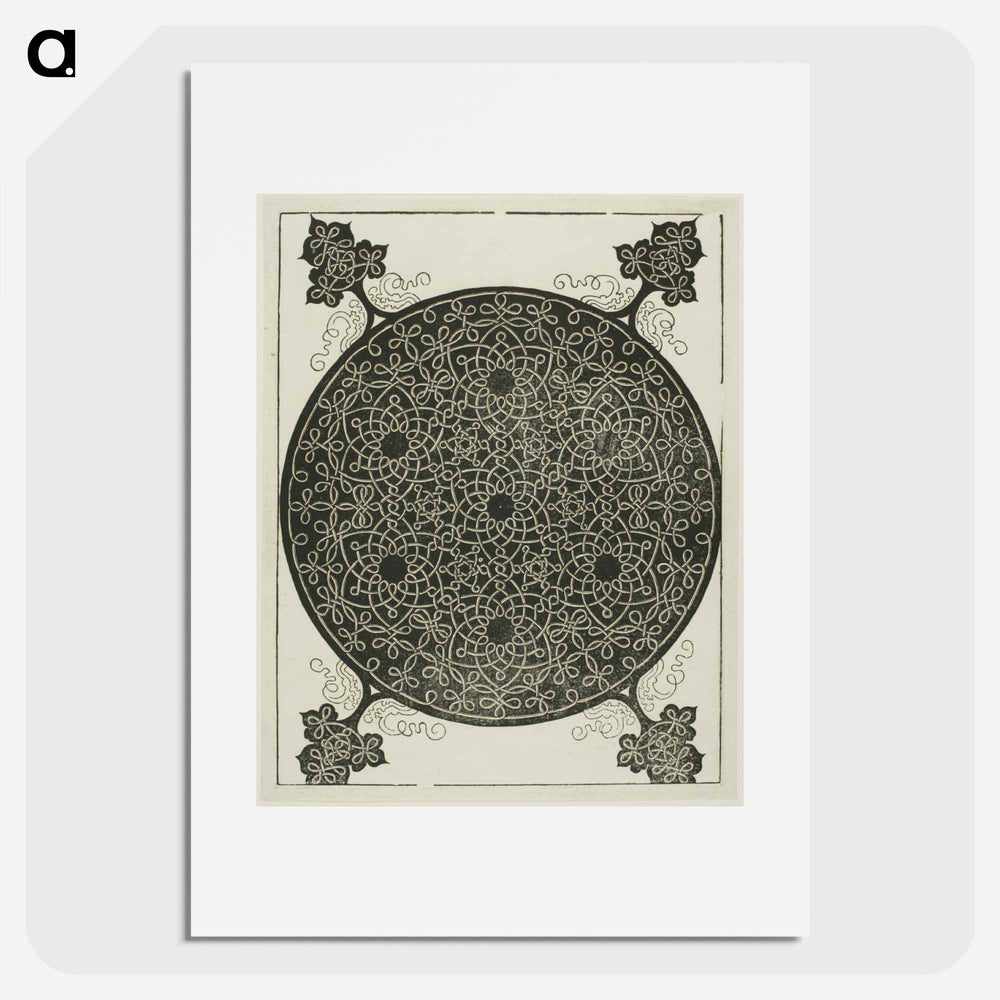 The Sixth Knot - アルブレヒト デューラー Poster.