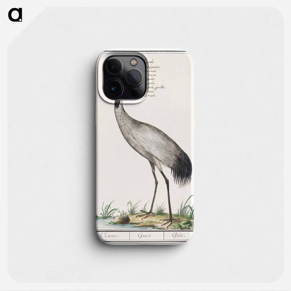 European crane - アンセルムス ボエティウス デ ブート Phone Case.