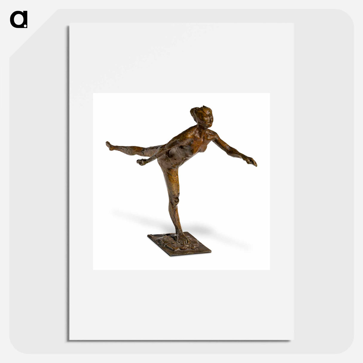 アートポスター-Arabesque - エドガー ドガ Poster.