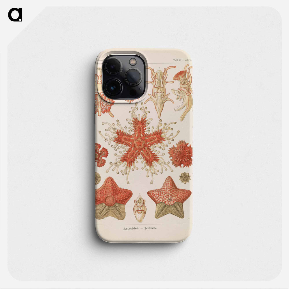 Marine life illustration - エルンスト ヘッケル Phone Case.