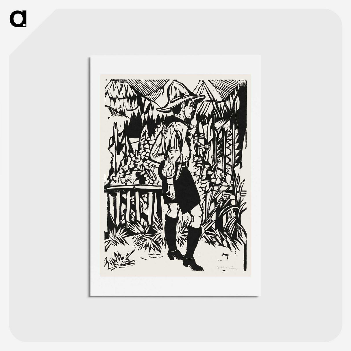 2-56_Ernst-Ludwig-Kirchner_hagaki