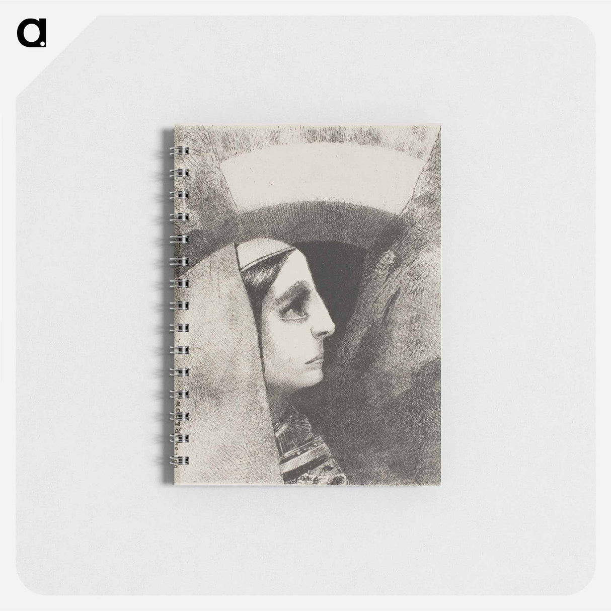 Before the Black Sun of Melancholy, Lenore Appears - オディロン ルドン Memo.