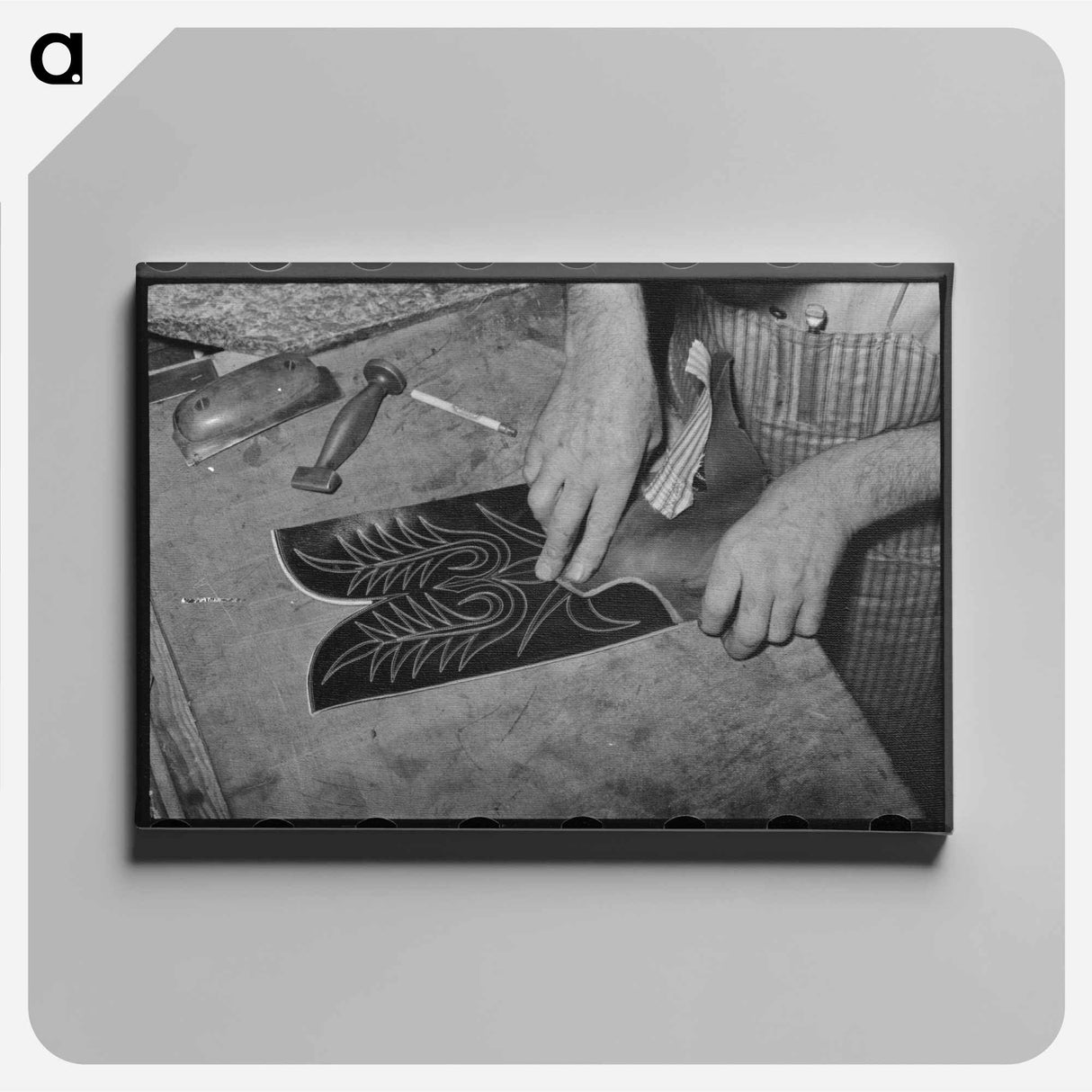 アートパネル-Shelling Pecans
- ラッセル リー Canvas.