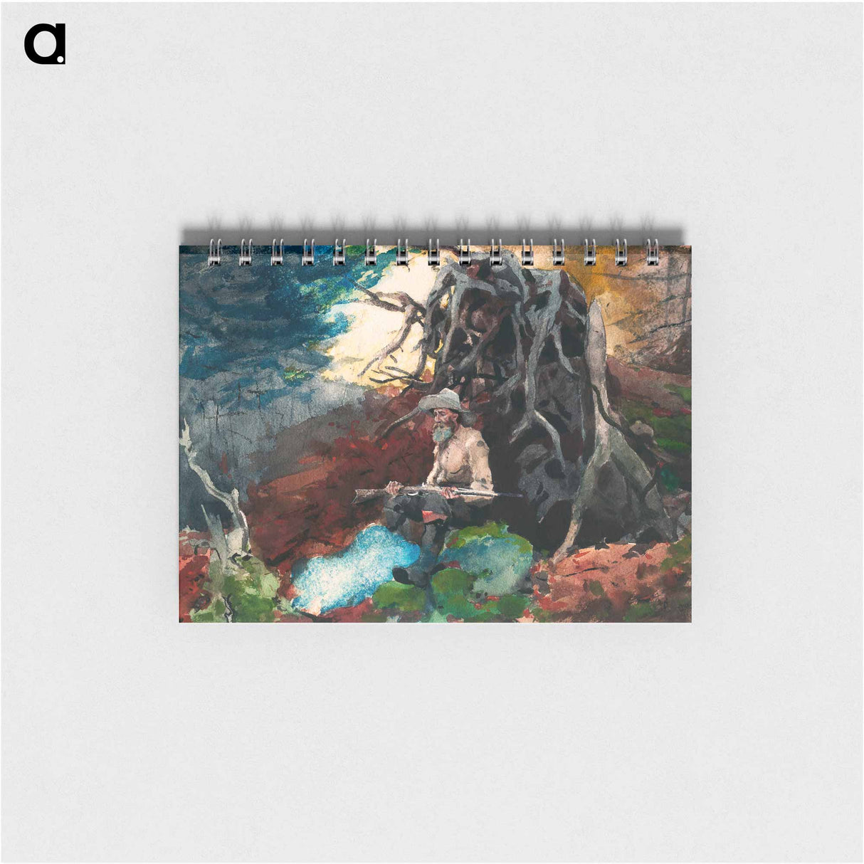 Campfire, Adirondacks - ウィンスロー ホーマー Memo.