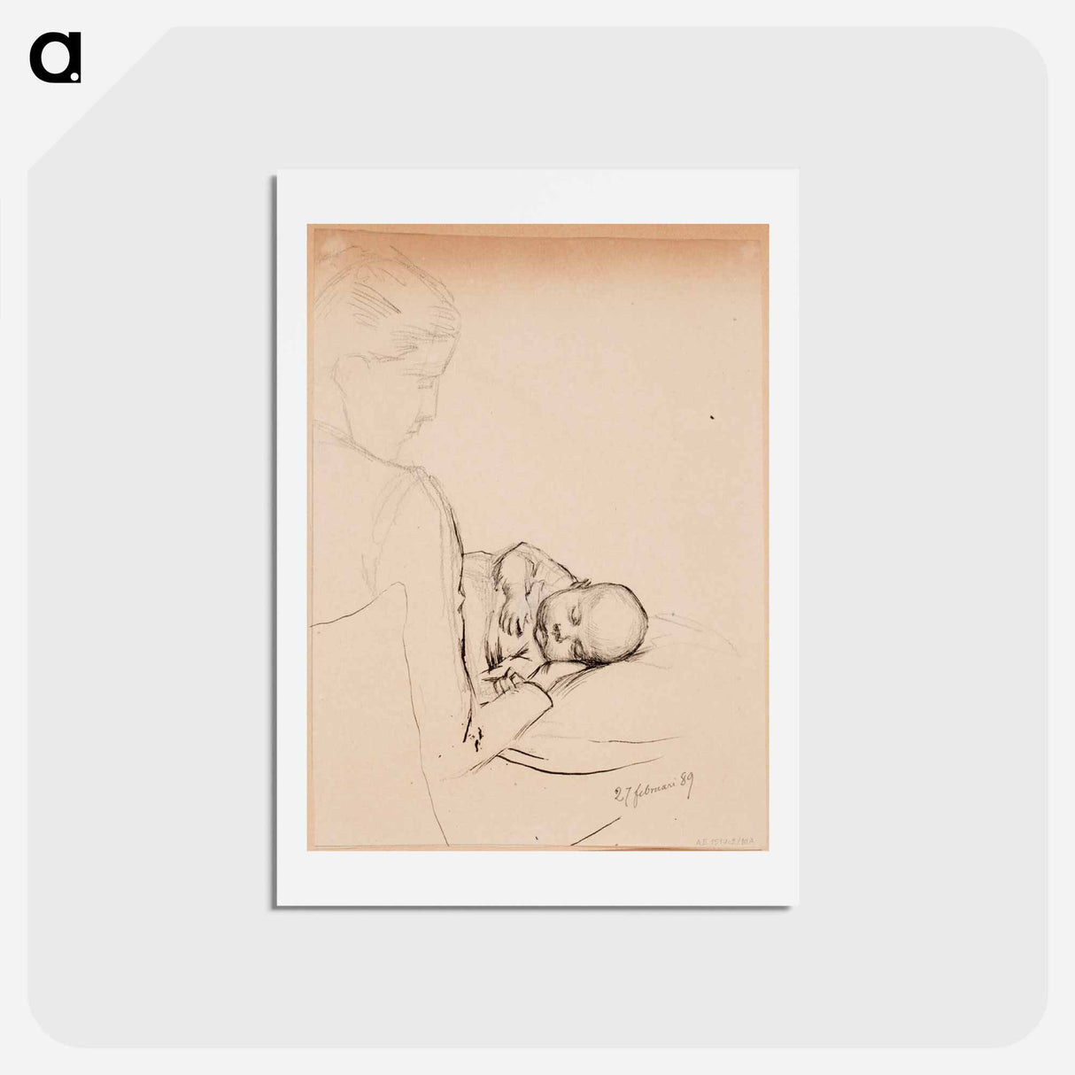 (unknown) - アルバート エーデルフェルト Postcard.