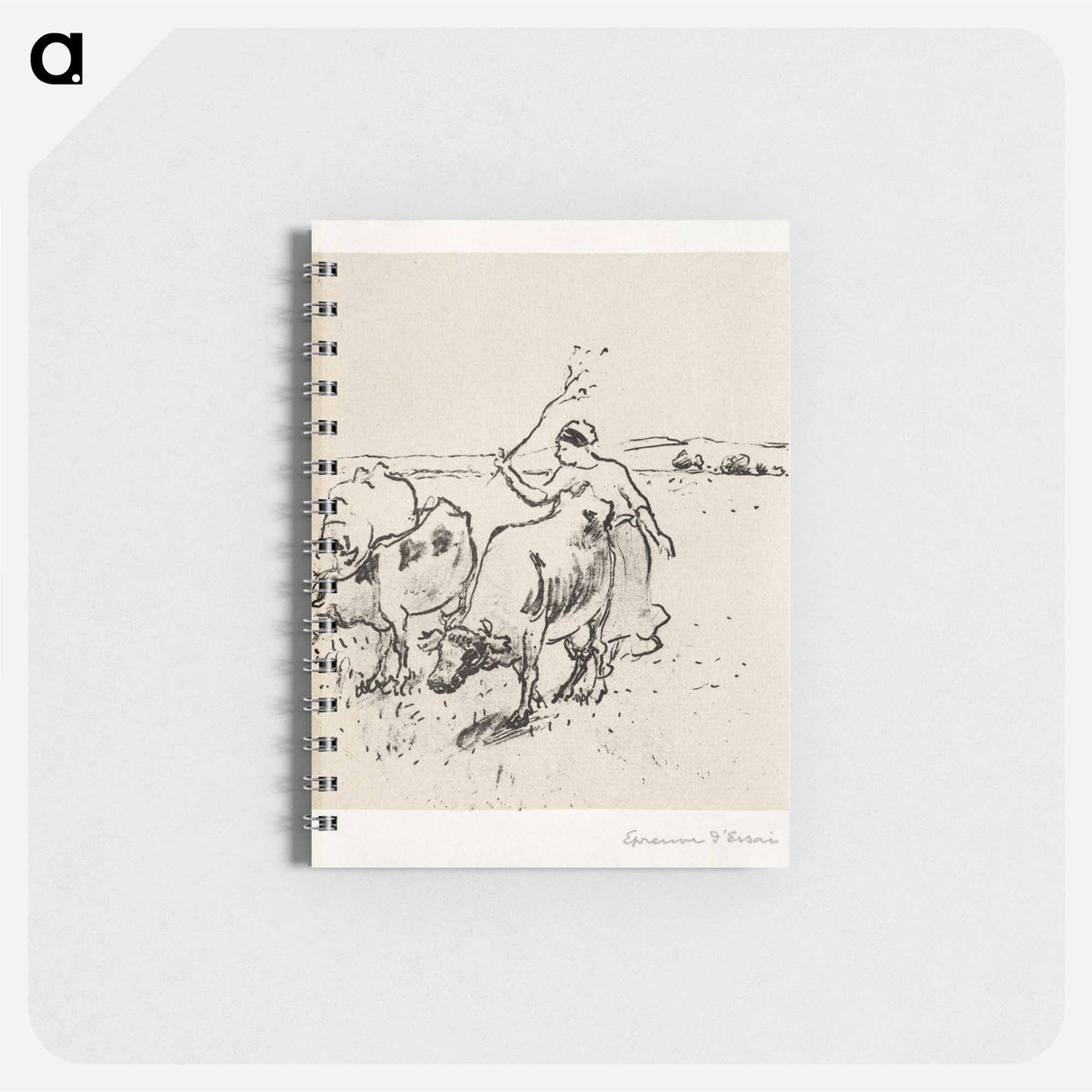 Cowherder - カミーユ ピサロ Memo.