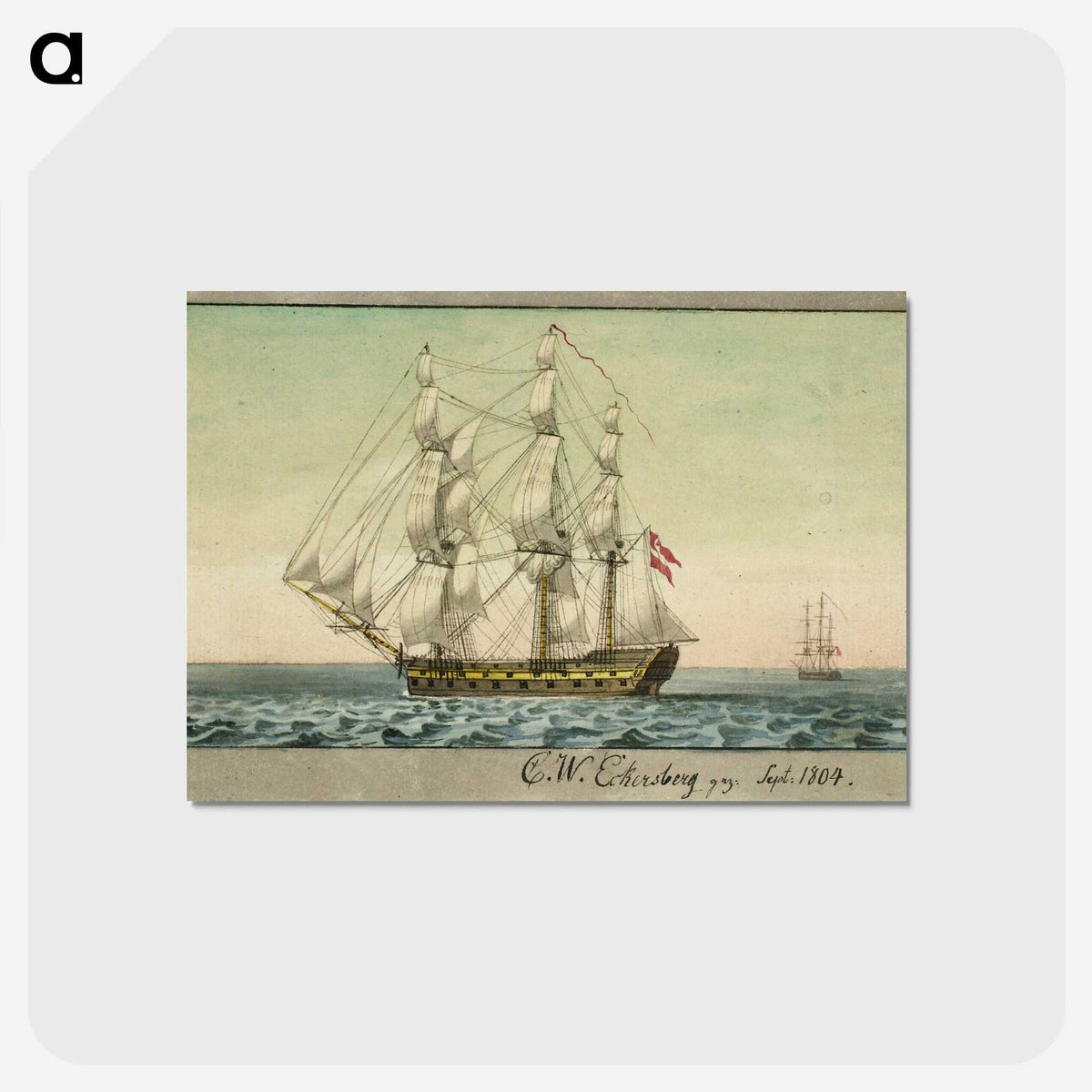 2-57_Christoffer-Wilhelm-Eckersberg_postcard