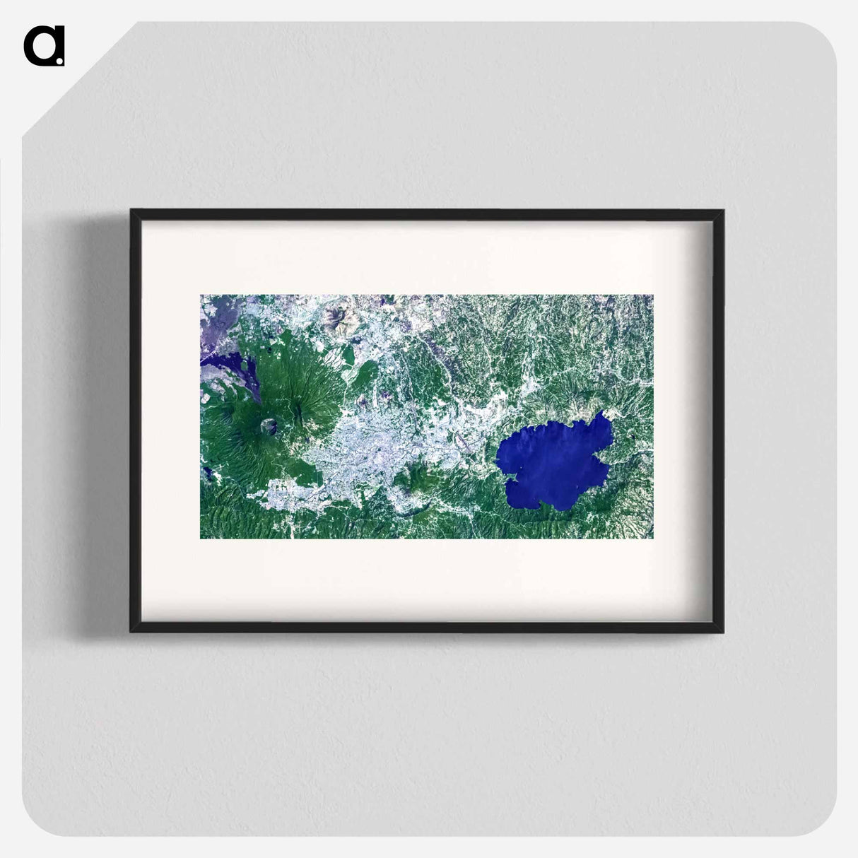 アートポスター-Lake Ilopango Caldera
- 上空からの地球 Poster.