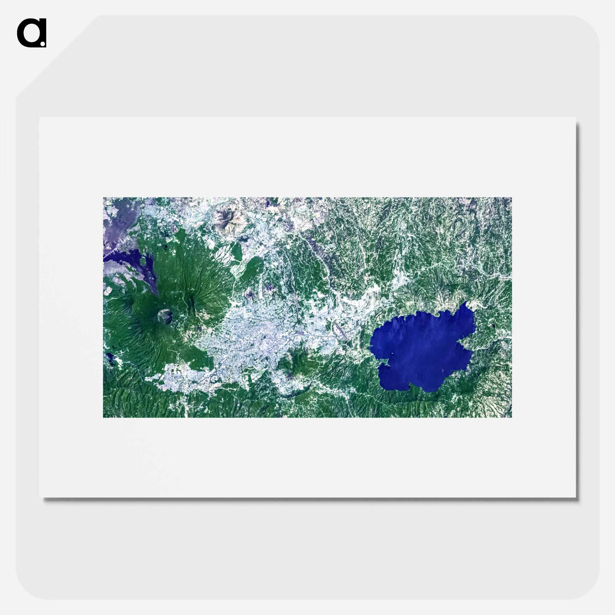 アートポスター-Lake Ilopango Caldera
- 上空からの地球 Poster.