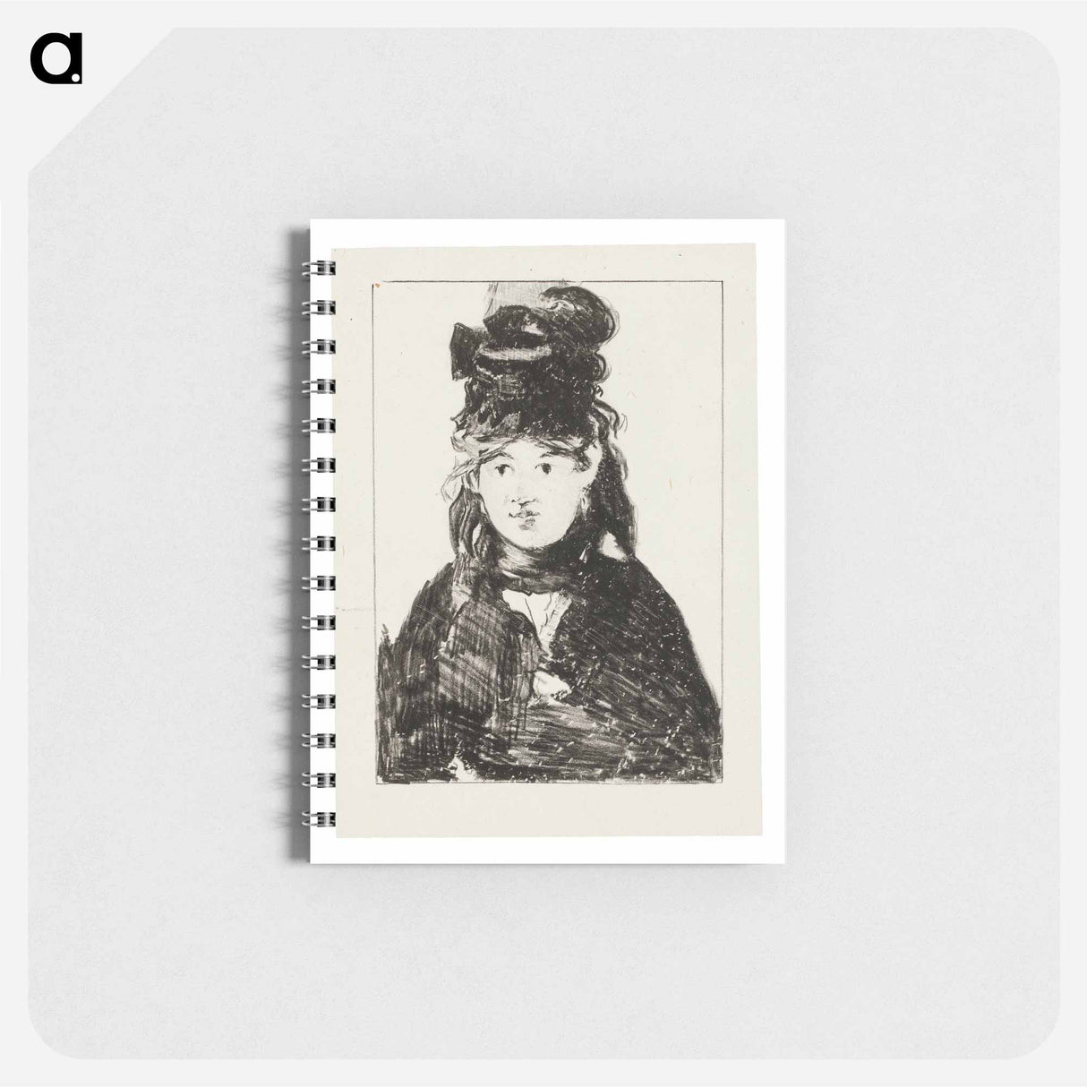 Berthe Morisot in Black - エドゥアール マネ Memo.