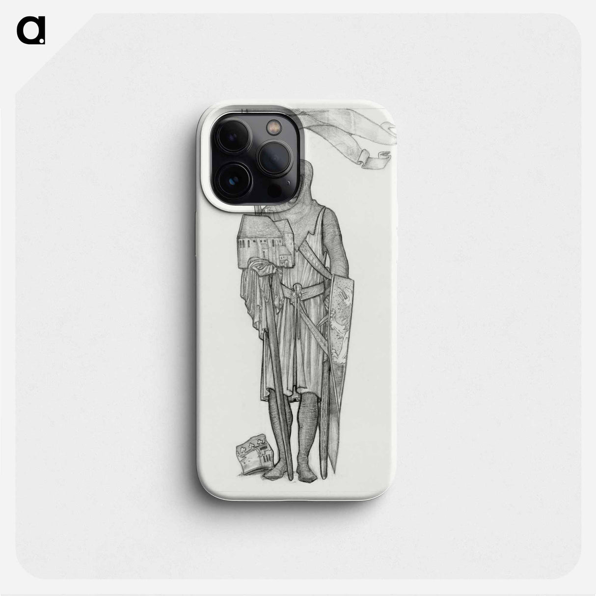 David of Scotland, Earl of Huntingdon - エドワード バーン ジョーンズ Phone Case.