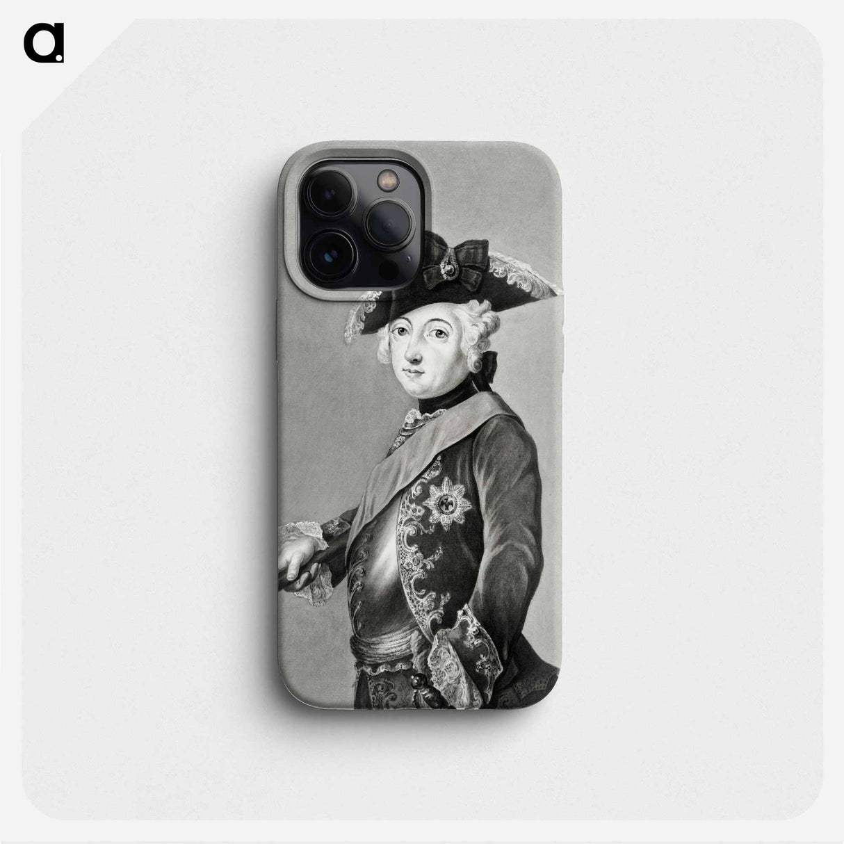 Portrait of Friedrich Wilhelm III - ジャン ベルナール Phone Case.