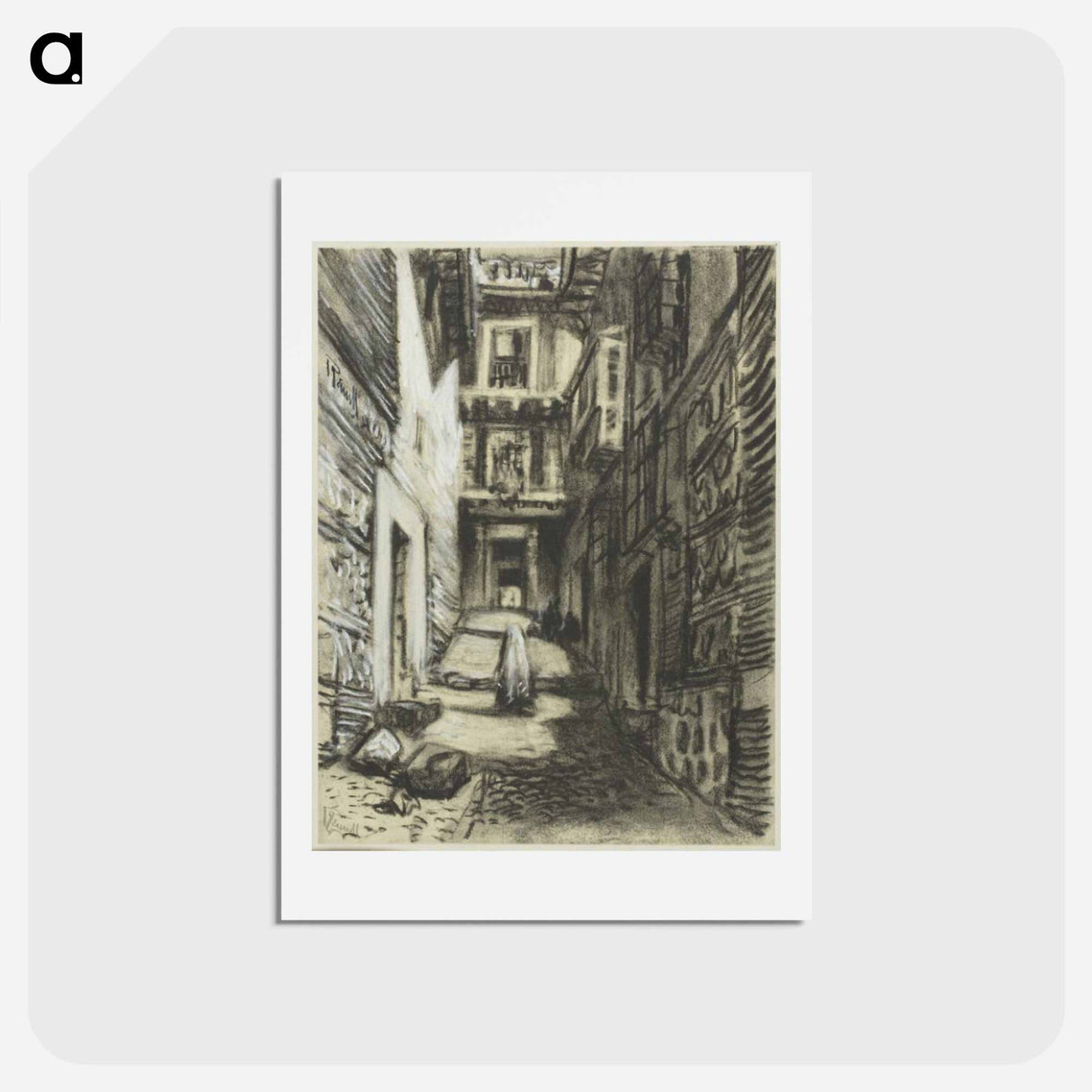 アートポストカード-A Street of Toledo
- ジョセフ ペネル Postcard.