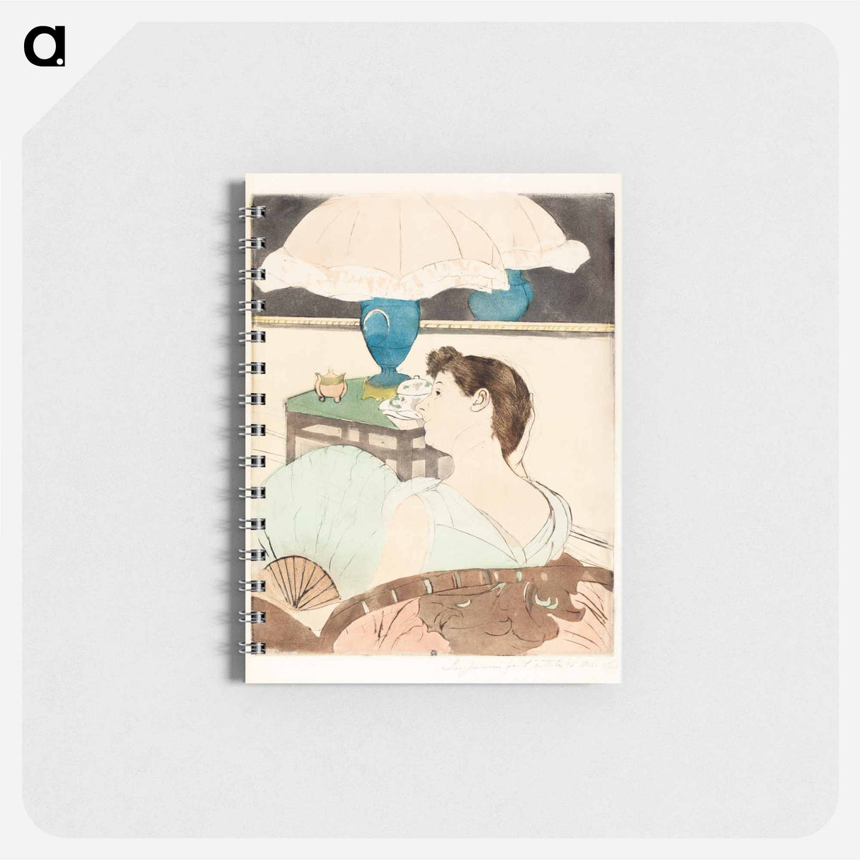 The Lamp - メアリー カサット Memo.