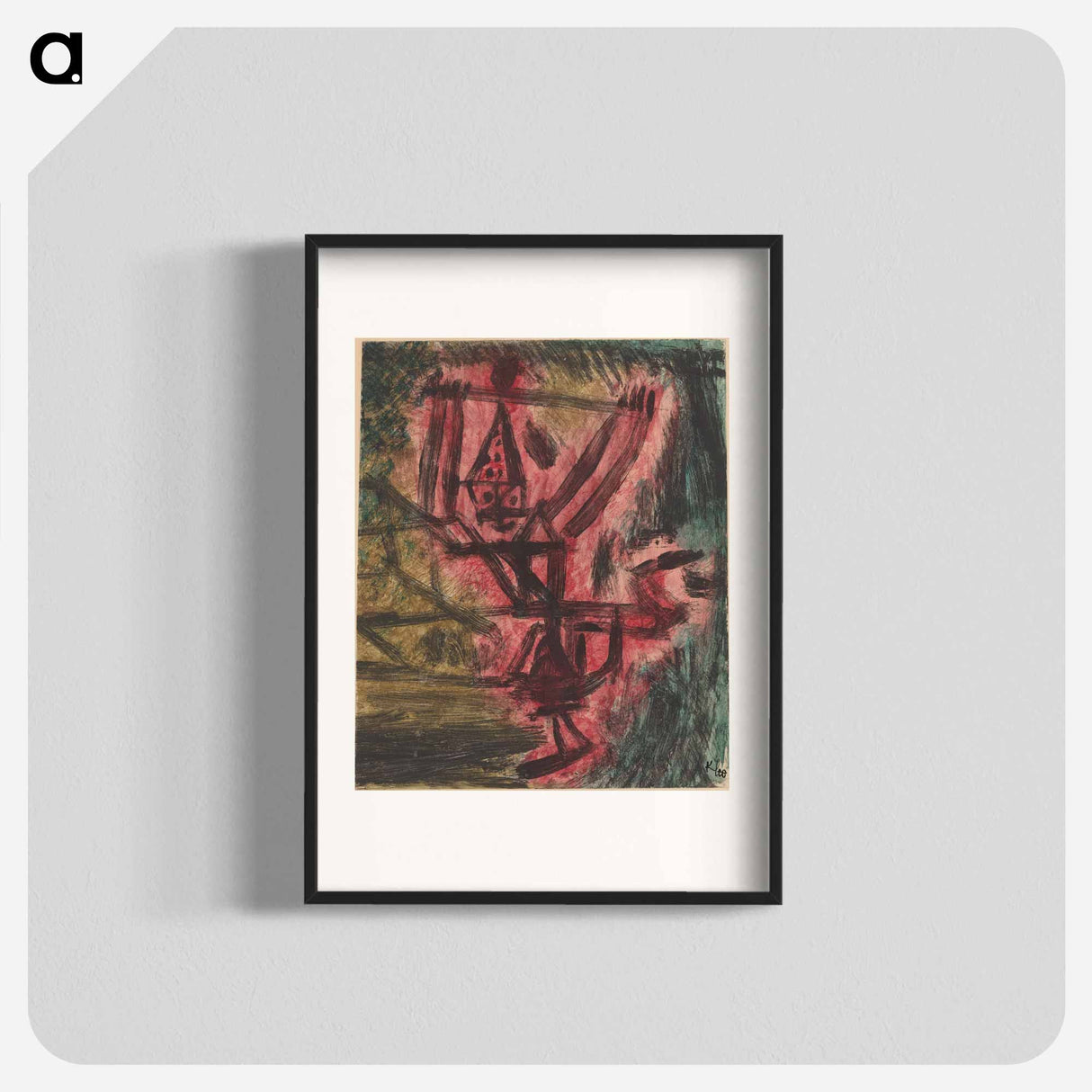 アートポスター-Feuer Clown I (Fire Clown)
- パウル クレー Poster.