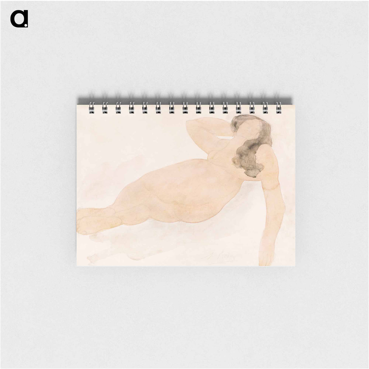 アートメモ帳-Study of a Nude (lying on side)
- イェール大学アートギャラリー Memo.