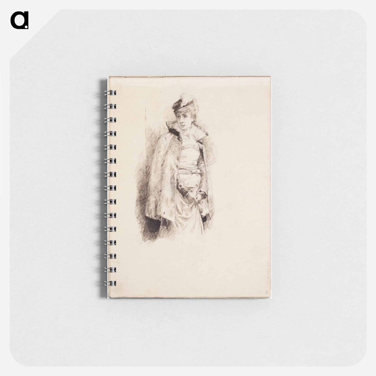 アートメモ帳-(unknown) part of a sketchbook - アルバート エーデルフェルト Memo.