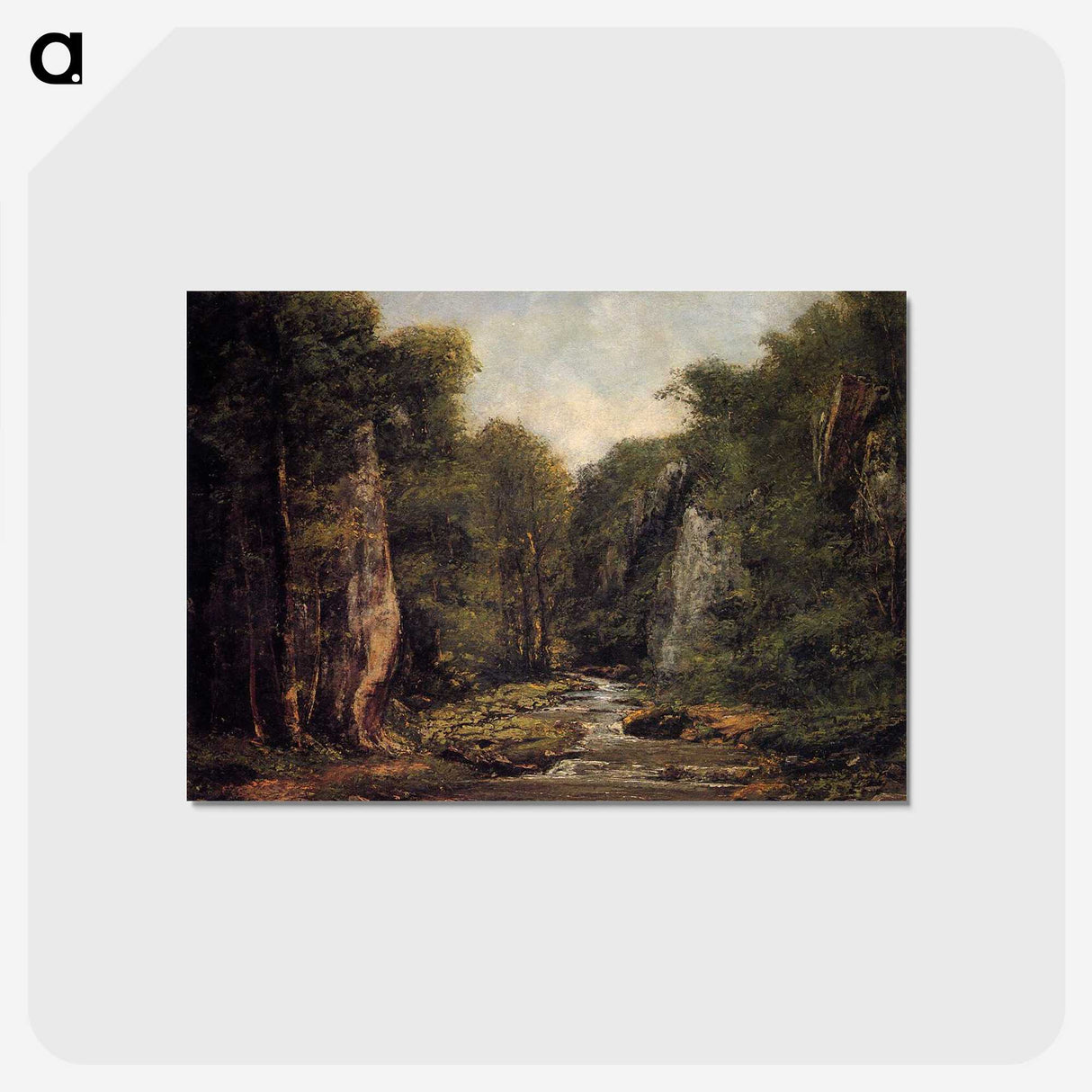 2-58_Gustave-Courbet_postcard