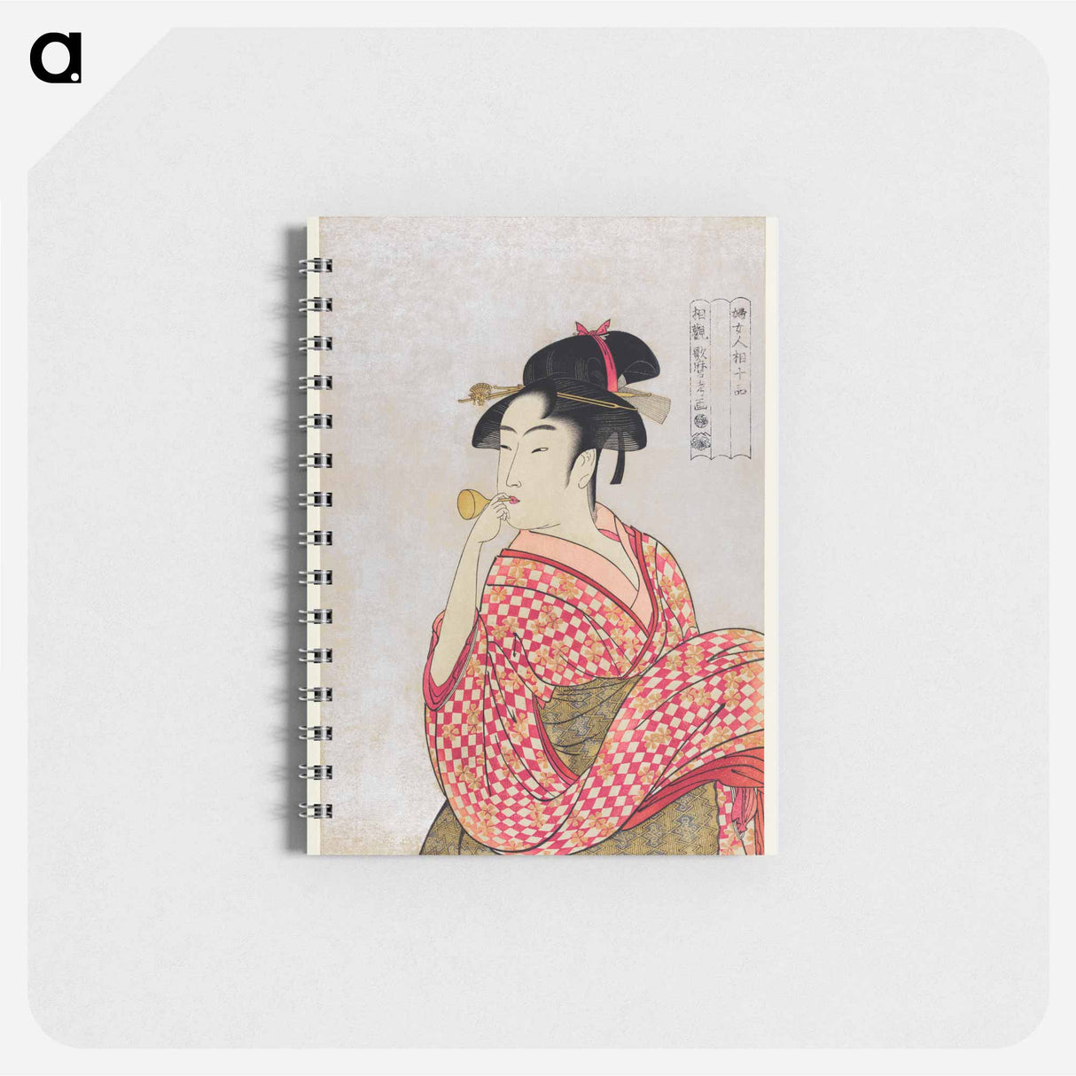 Poppen o Fuku Musume - 喜多川 歌麿 Memo.