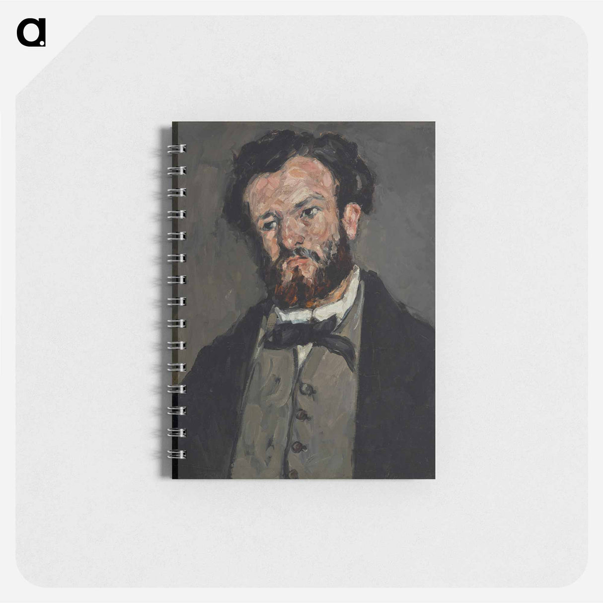 Portrait of Anthony Valabrègue - ポール セザンヌ Memo.