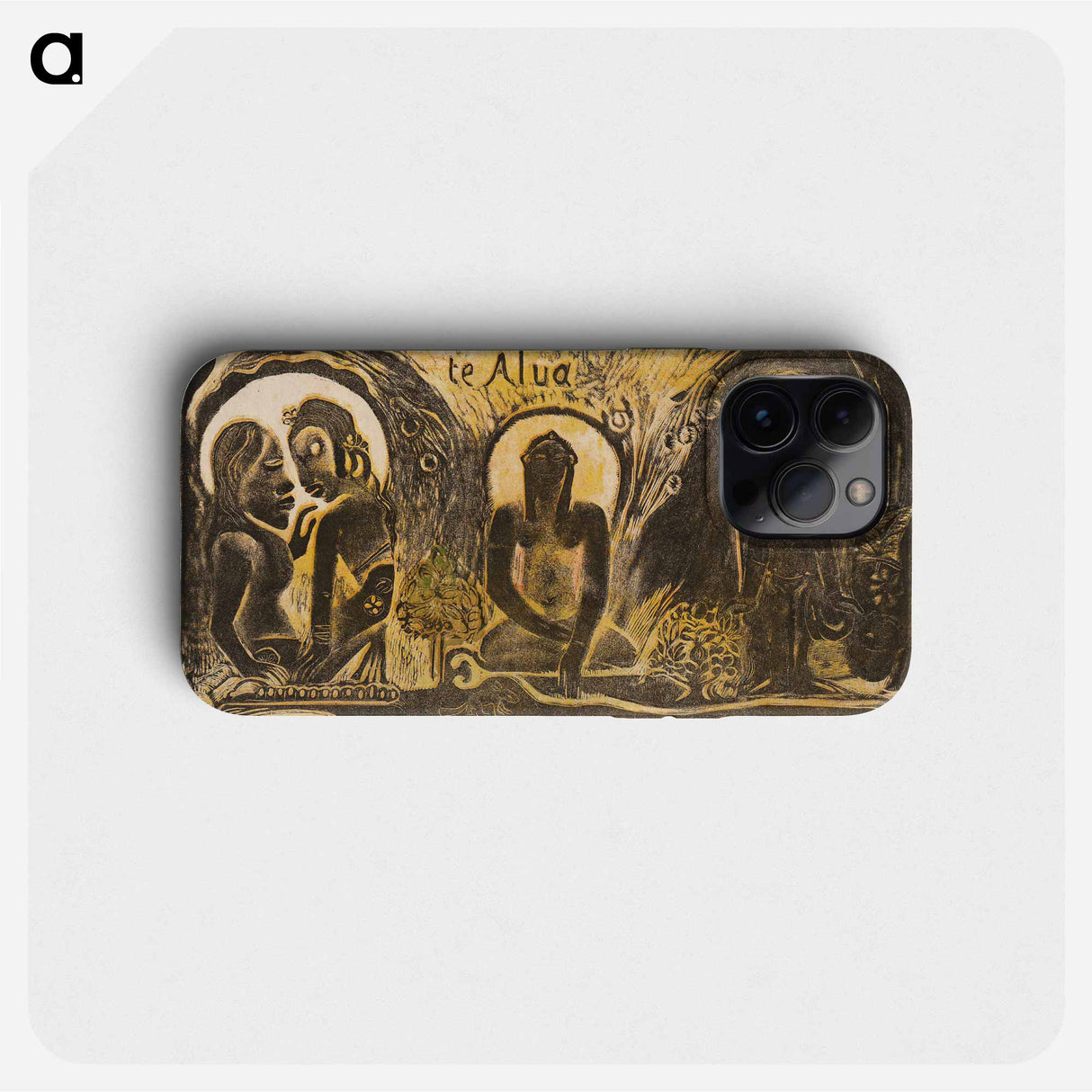 The God (Te atua) - Paul Gauguin Phone Case.