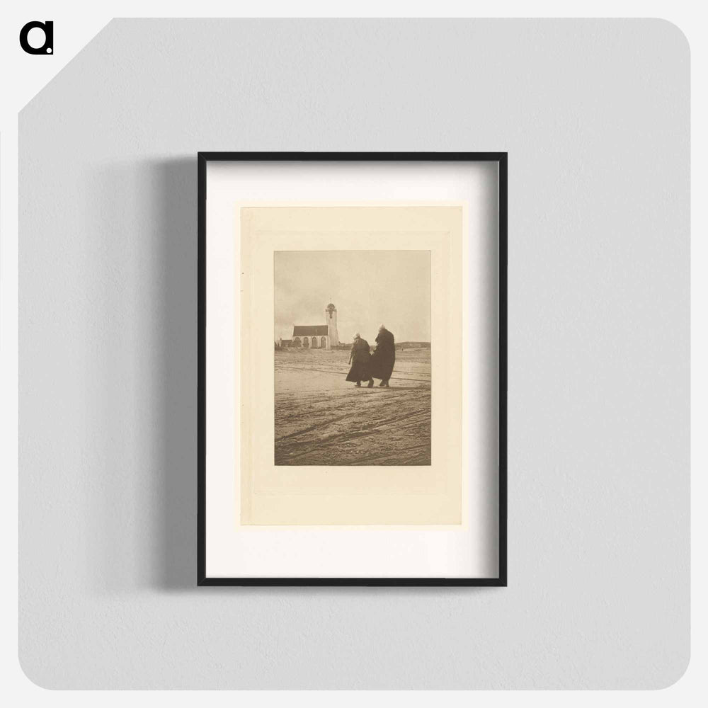 Scurrying Home - The Hour of Prayer - アルフレッド スティーグリッツ Poster.