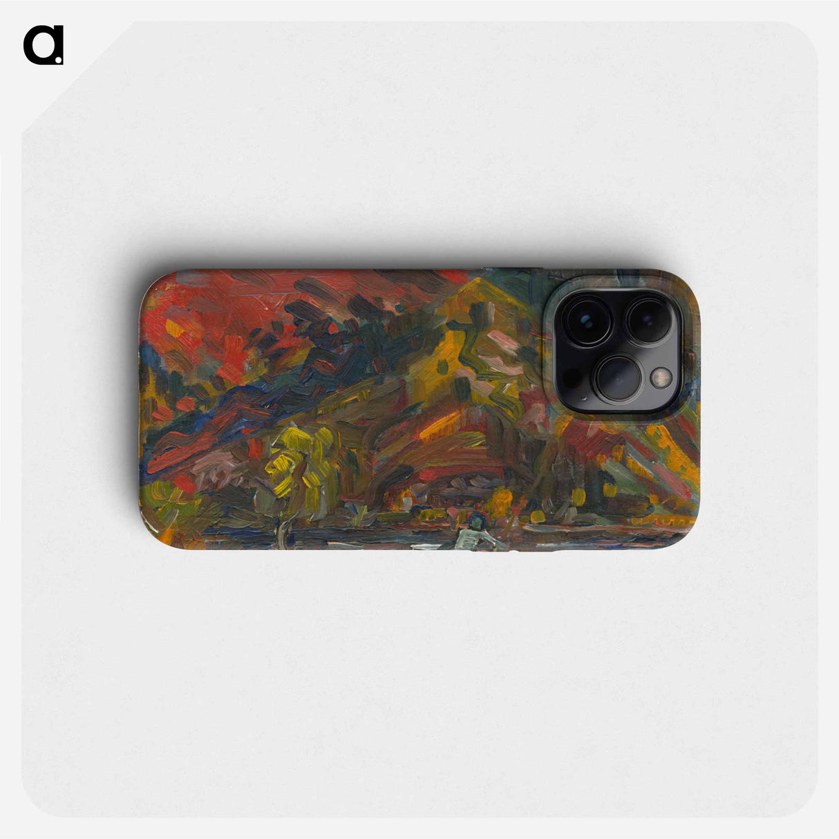 Man on the river bank - アーノルド ピーター ワイズ クビンチャン Phone Case.