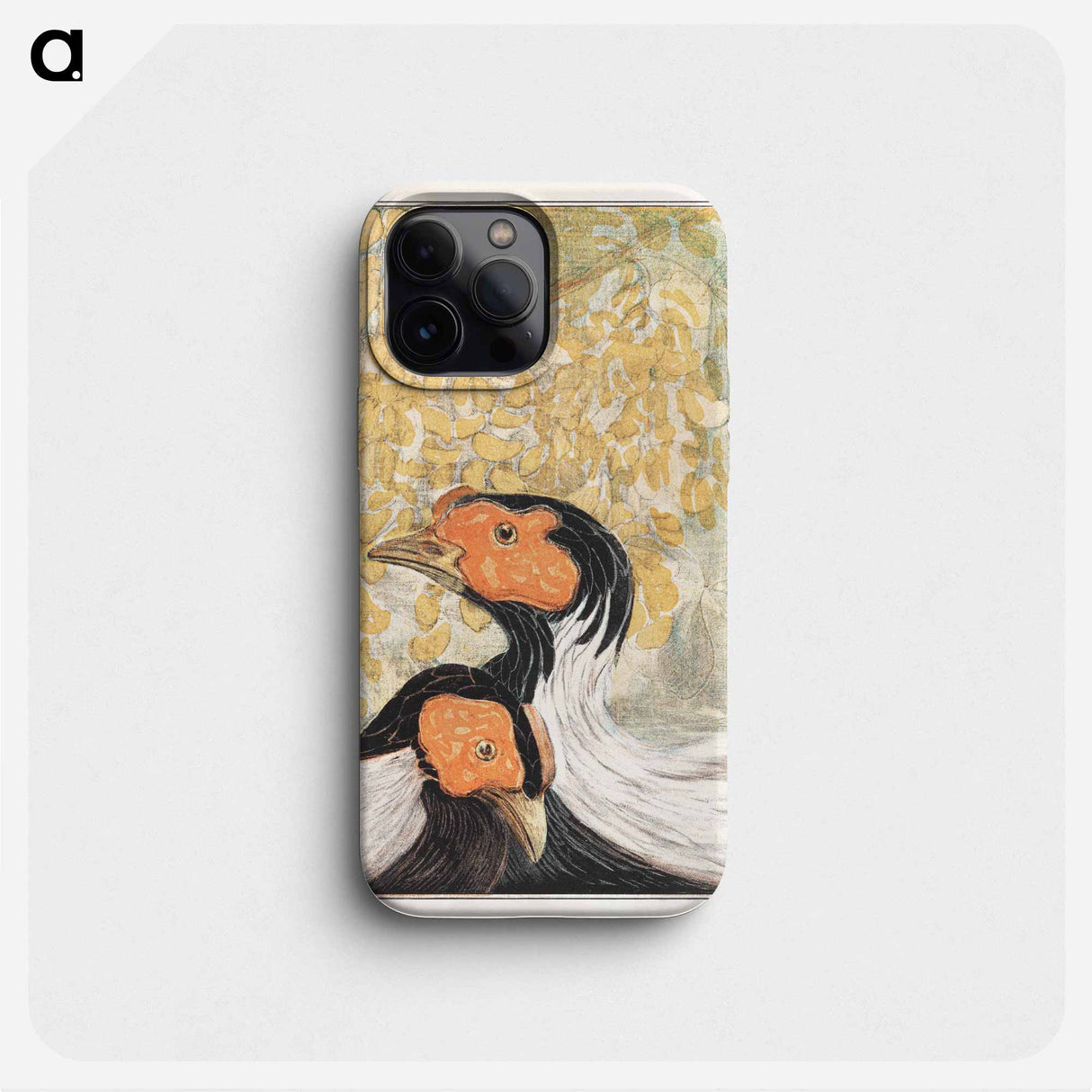 Tweet zilverfazanten - Theo van Hoytema Phone Case.