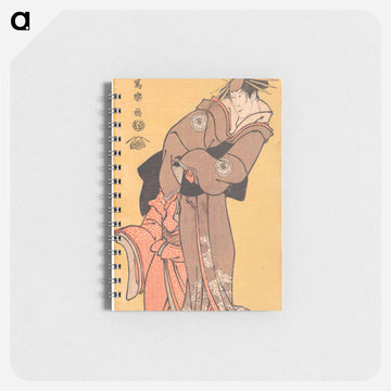 Actor Segawa Tomisaburo II as the Courtesan Toyama and Actor Ichikawa Kurizo as Higashiyama Yoshiwakamaru - 東洲斎 写楽 Memo.