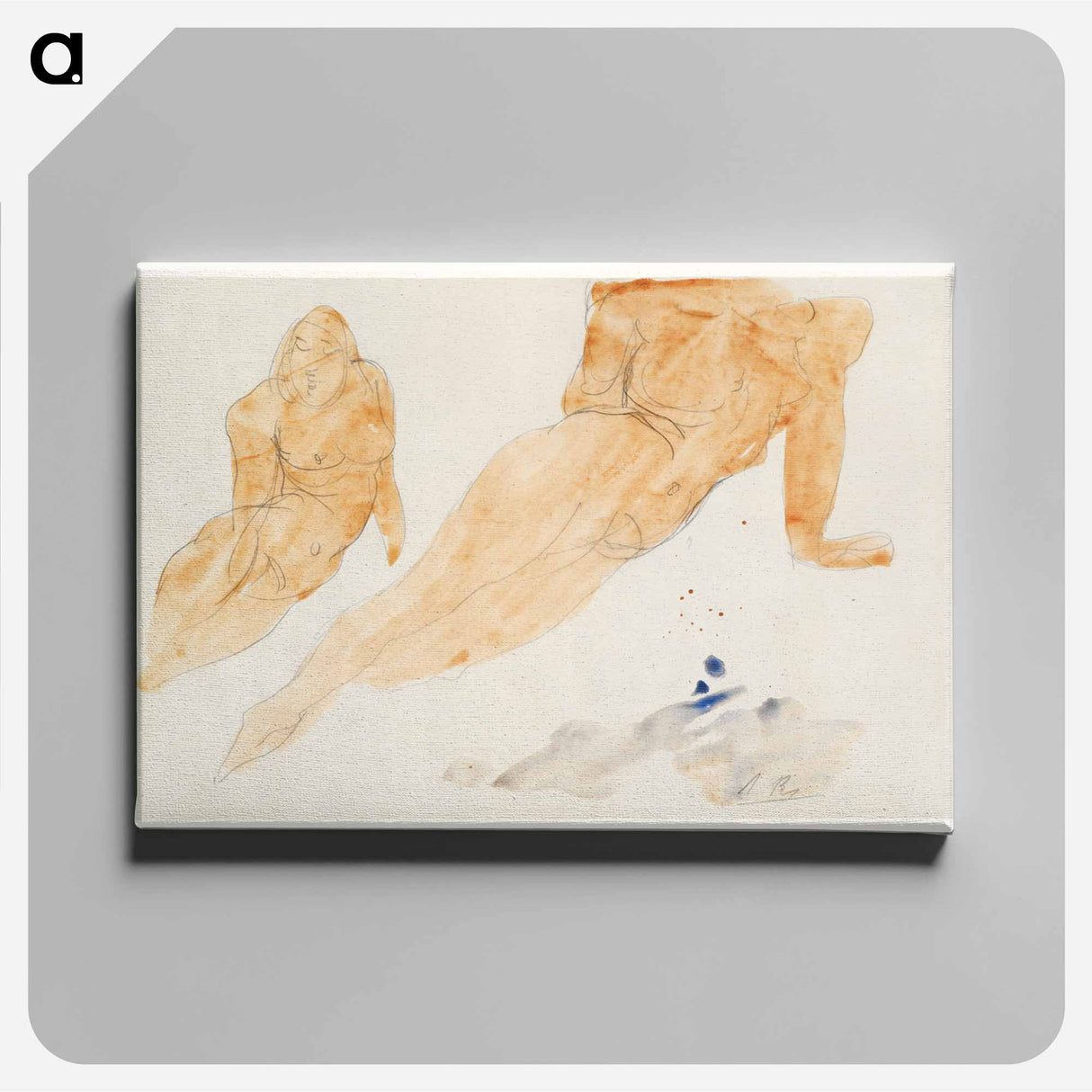 アートパネル-Two Reclining Nudes
- イェール大学アートギャラリー Canvas.