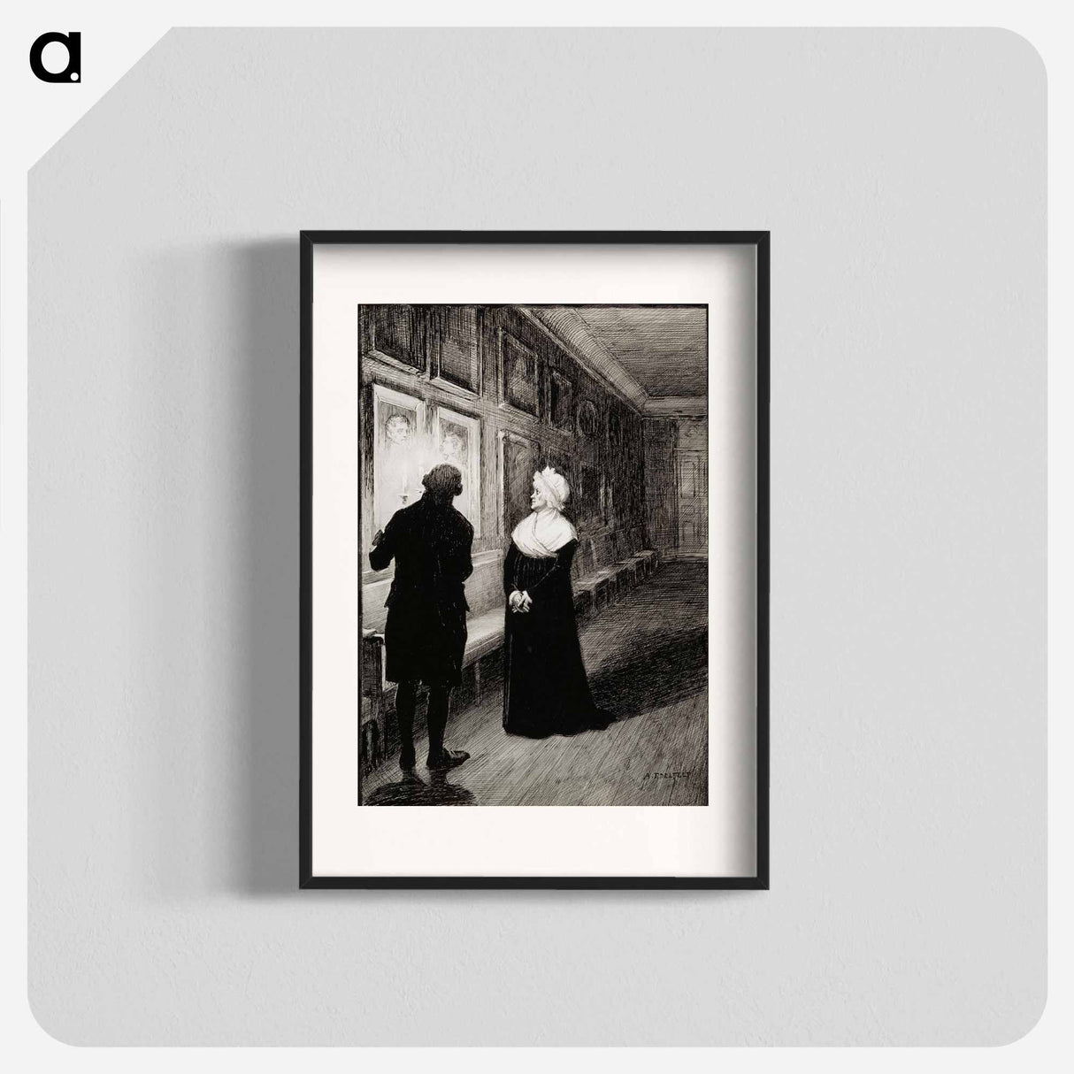 vänrikki stoolin tarinoiden kuvitusta - アルバート エーデルフェルト Poster.