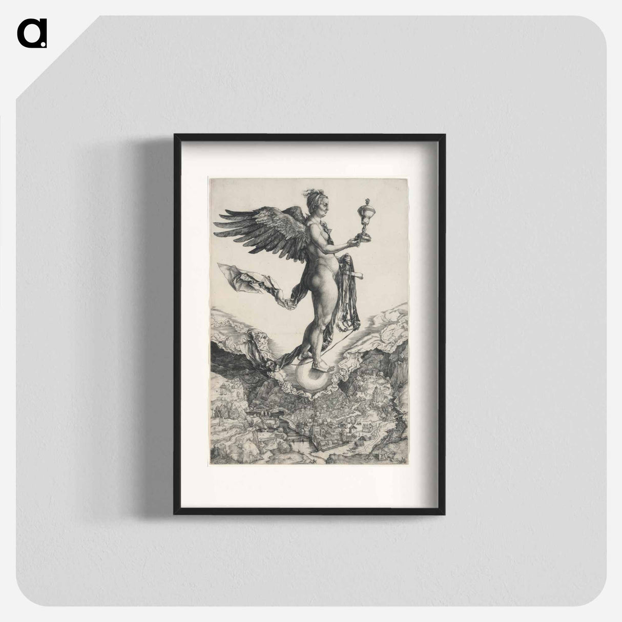 Nemesis - アルブレヒト デューラー Poster.