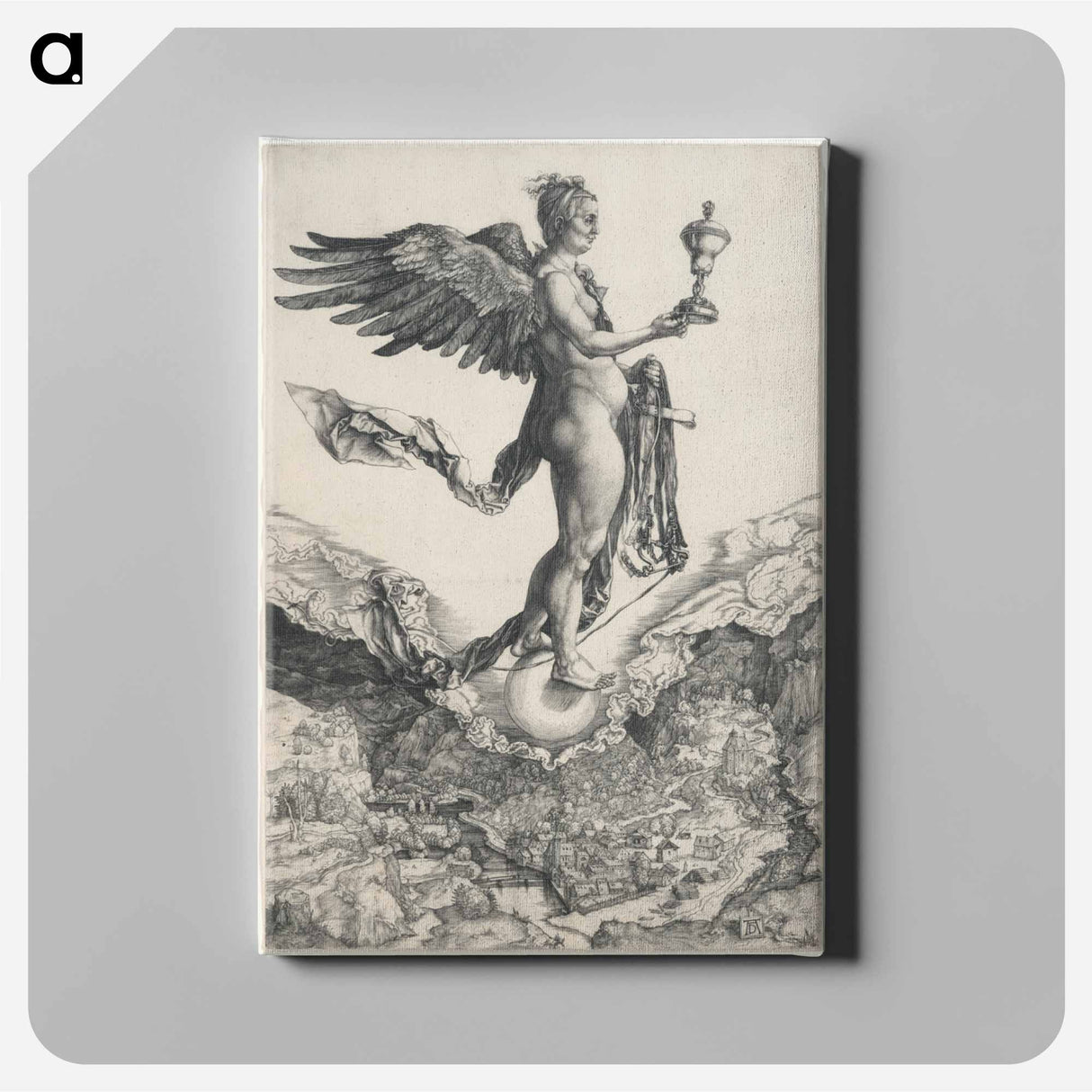 Nemesis - アルブレヒト デューラー Canvas.