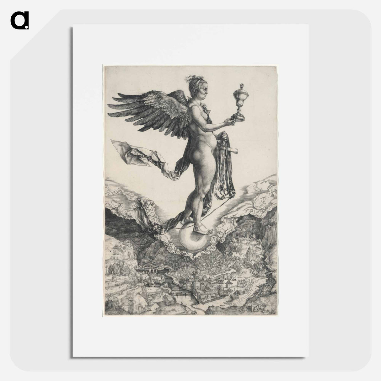 Nemesis - アルブレヒト デューラー Poster.