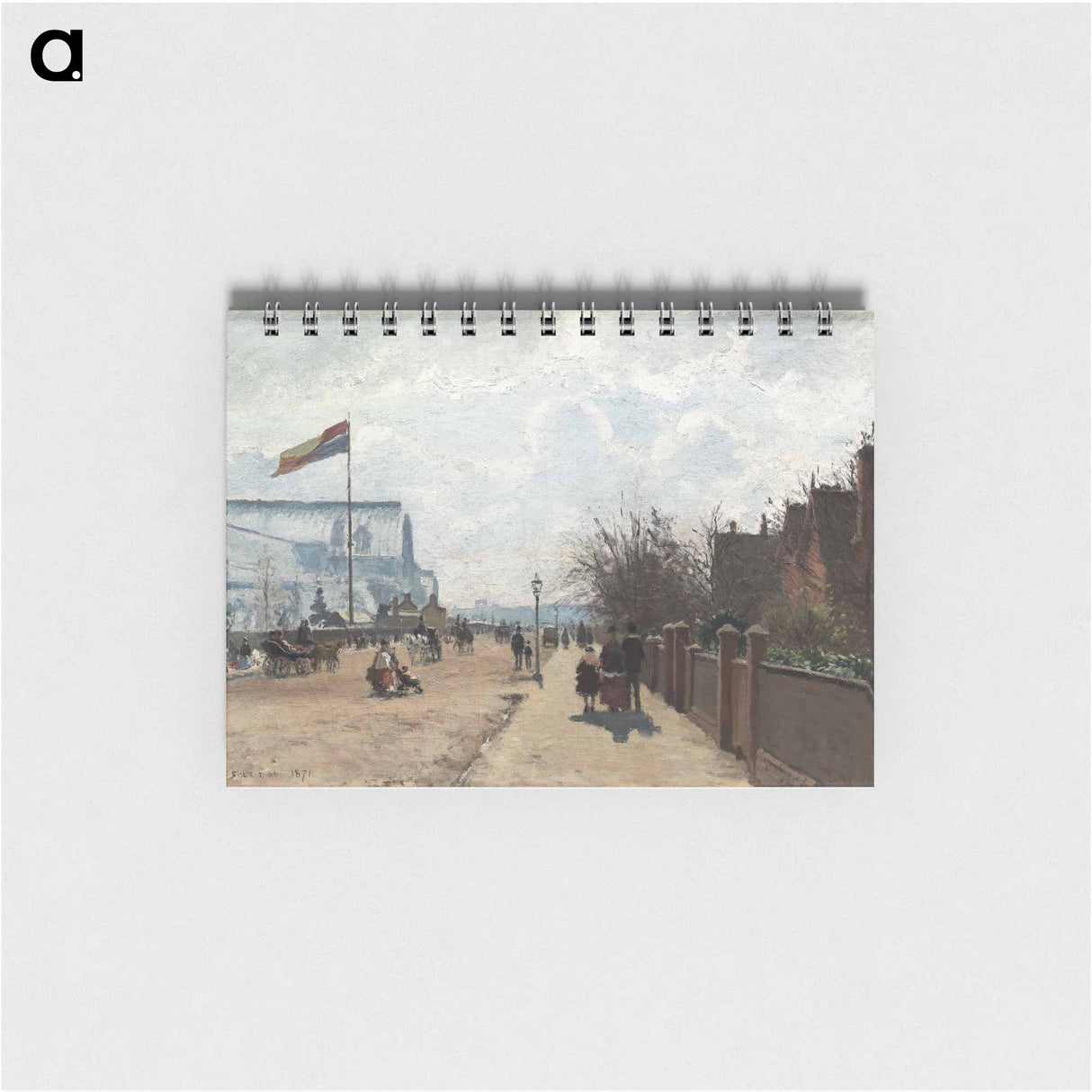 The Crystal Palace - カミーユ ピサロ Memo.