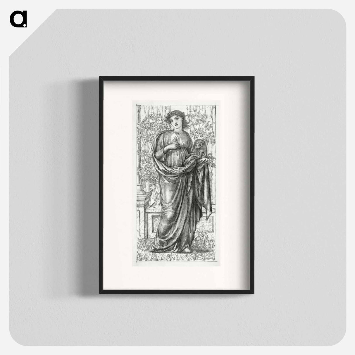 The Month of March - エドワード バーン ジョーンズ Poster.